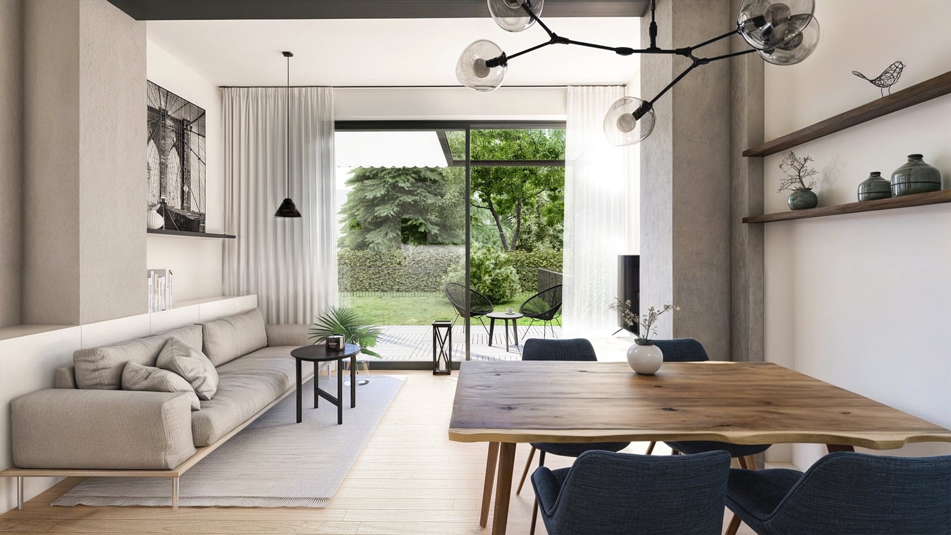 Byty Těšínská - industrial